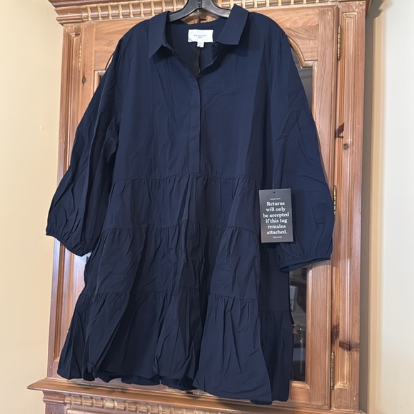 POMANDER PLACE

Navy Mabel Mini Dress - Picture 6 of 11